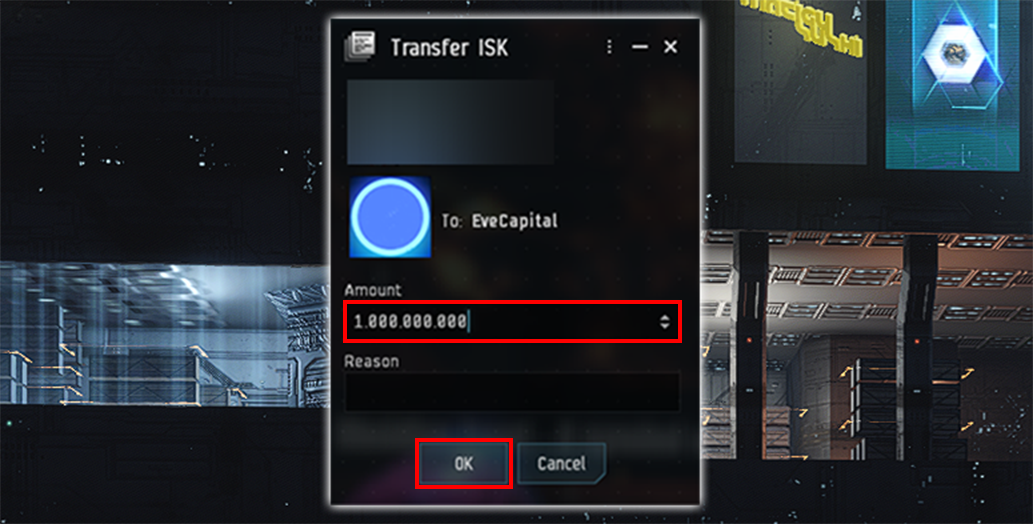 Deposit tutorial step 3